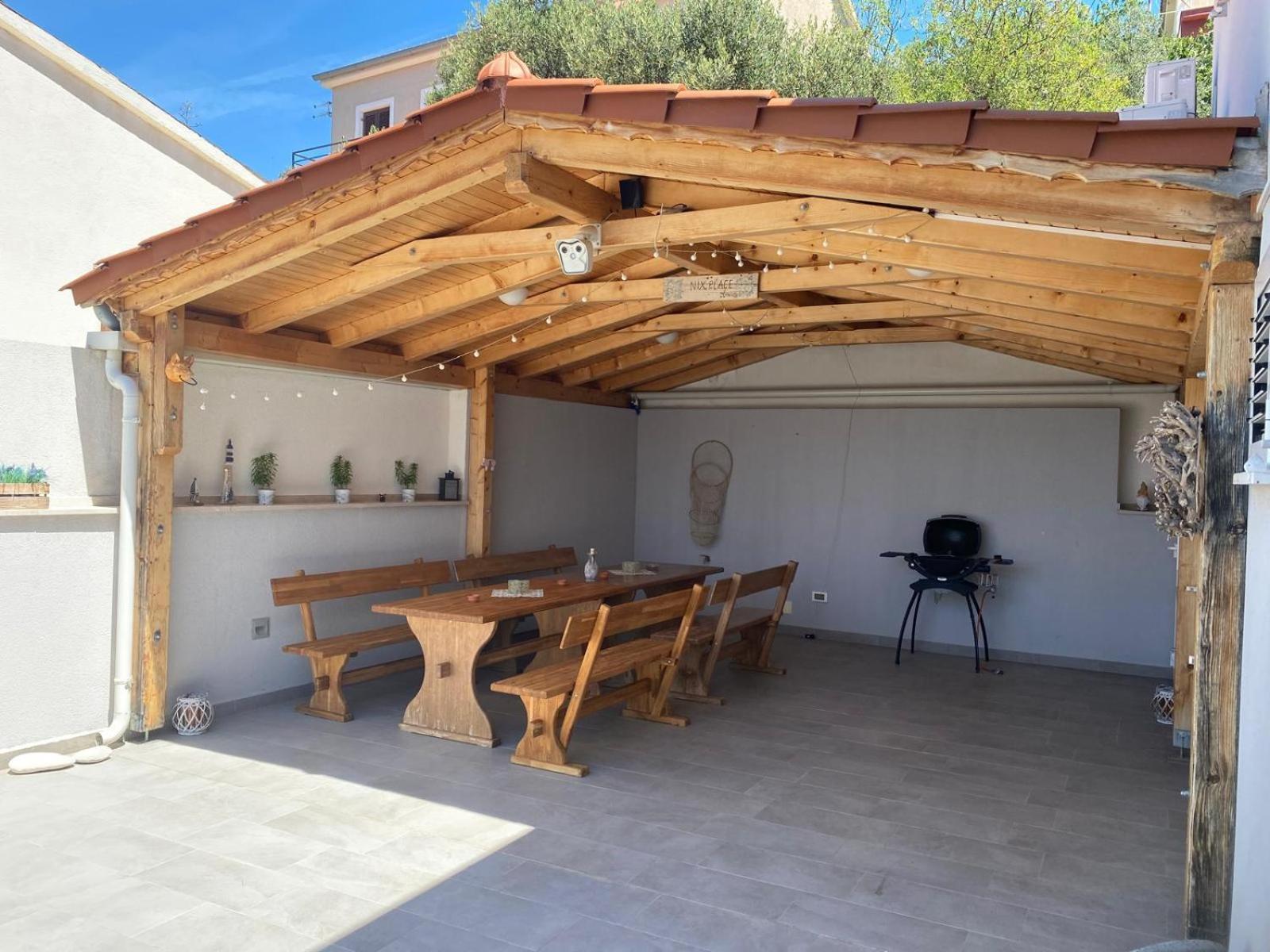 Villa Pina Tisno Apartment Zonsa 2 Pers מראה חיצוני תמונה